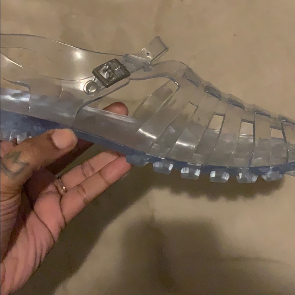 Clear Jelly Sandals!